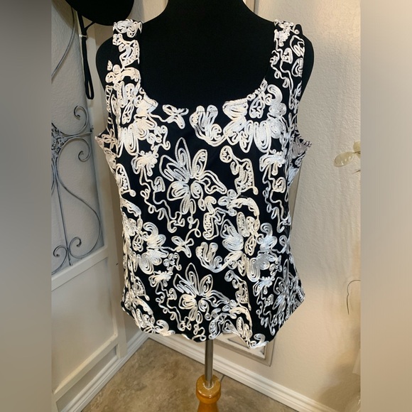 Alex Evenings women’s special event 2 piece blousee and cover. 2X - Picture 3 of 14